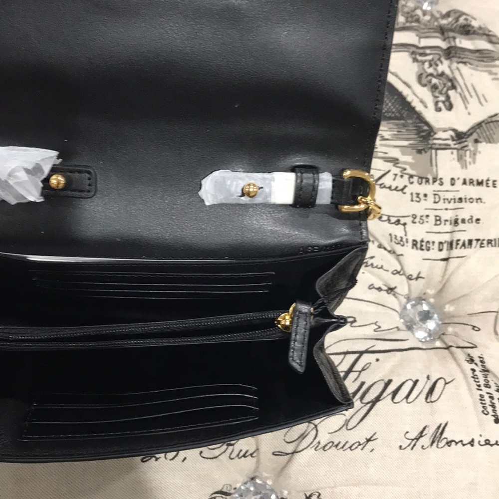 🎁 Marc Jacobs Empire City Leather Wallet Crossb. Bag - Picture 10 of 13
